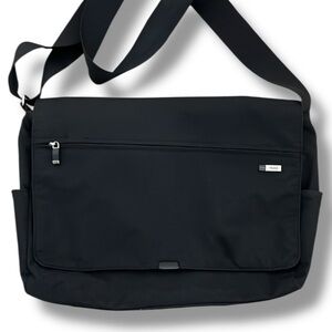 Tumi Black Messenger Bag
